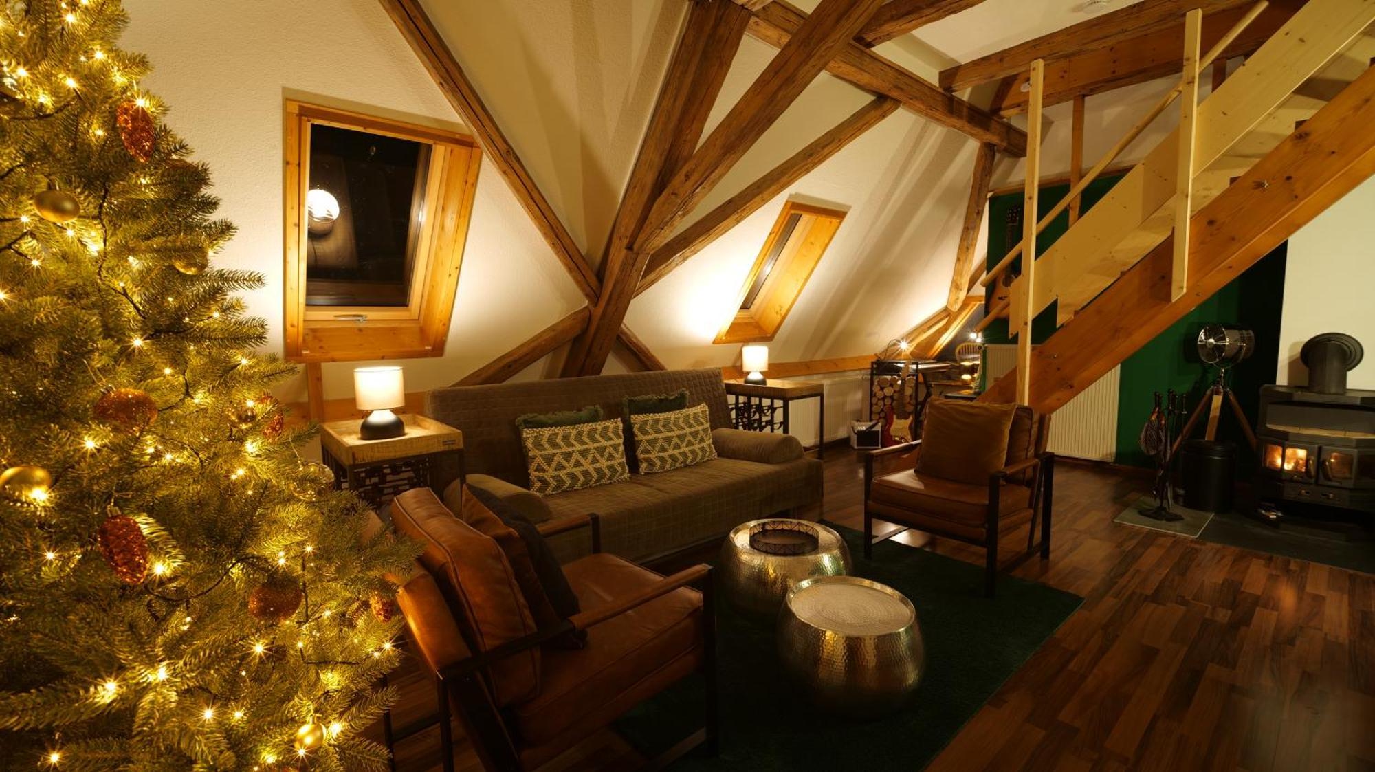 Green Loft Schwarzwald - Dach-Balkon--Musik-Ecke Fluorn-Winzeln Bagian luar foto