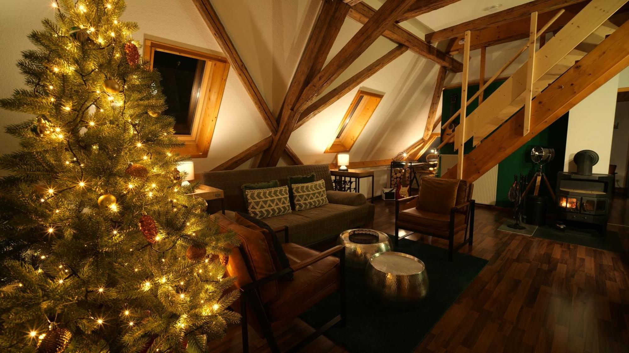 Green Loft Schwarzwald - Dach-Balkon--Musik-Ecke Fluorn-Winzeln Bagian luar foto